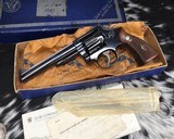 Smith and Wesson 48, 1959 First Year Gun, .22 Magnum, 5 Screw K Frame, Boxed - 18 of 25