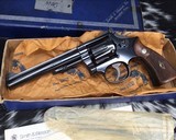Smith and Wesson 48, 1959 First Year Gun, .22 Magnum, 5 Screw K Frame, Boxed - 1 of 25