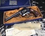 Smith and Wesson 48, 1959 First Year Gun, .22 Magnum, 5 Screw K Frame, Boxed - 8 of 25