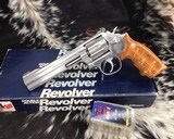 Smith and Wesson 648 No-Dash, 6 inch, Finger groove Combat grips, .22 Magnum LNIB - 1 of 18