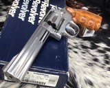 Smith and Wesson 648 No-Dash, 6 inch, Finger groove Combat grips, .22 Magnum LNIB - 17 of 18