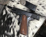 WWI 1918 Colt Black Army 1911 W/ Holster, .45ACP, Original Finish - 5 of 21