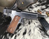 WWI 1918 Colt Black Army 1911 W/ Holster, .45ACP, Original Finish - 12 of 21