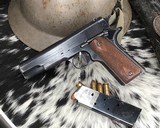 WWI 1918 Colt Black Army 1911 W/ Holster, .45ACP, Original Finish - 8 of 21