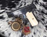 1903 Colt Hammerless, .32ACP, Hand Engraved, Ivory Grips ( preban) - 15 of 16