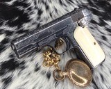 1903 Colt Hammerless, .32ACP, Hand Engraved, Ivory Grips ( preban) - 11 of 16