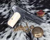 1903 Colt Hammerless, .32ACP, Hand Engraved, Ivory Grips ( preban) - 10 of 16