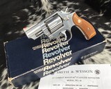 Smith and Wesson Stainless Combat Magnum 66-3 ,Boxed, 2.5 Inch, .357 Magnum - 19 of 20