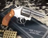 Smith and Wesson M+P Heavy Barrel Stainless Revolver, Model 65-3 , 3 inch ,.357 Magnum - 16 of 22
