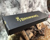 Browning SA 22 Rifle, Grade VI, Engraved W/Gold Inlay, NIB - 13 of 21