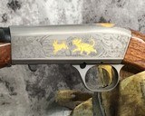 Browning SA 22 Rifle, Grade VI, Engraved W/Gold Inlay, NIB - 18 of 21