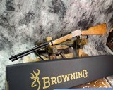 Browning BL-22 Grade II, Maple AAA, .22SLLR, Engraved, NIB - 14 of 16
