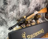 Browning BL-22 Grade II, Maple AAA, .22SLLR, Engraved, NIB - 12 of 16