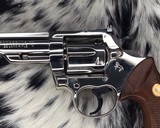 1980 Colt MKIII Trooper, Nickel, 8 inch, .22LR, Boxed - 5 of 21