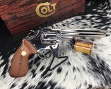 1980 Colt MKIII Trooper, Nickel, 8 inch, .22LR, Boxed - 8 of 21