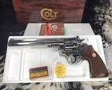 1980 Colt MKIII Trooper, Nickel, 8 inch, .22LR, Boxed - 2 of 21