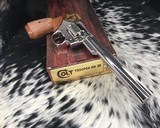 1980 Colt MKIII Trooper, Nickel, 8 inch, .22LR, Boxed - 10 of 21