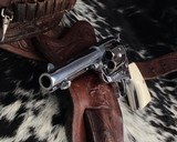 1899 Colt SAA, .45 Colt, 5.5 Inch Nickel, Ivory Grips - 6 of 24