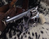 1899 Colt SAA, .45 Colt, 5.5 Inch Nickel, Ivory Grips - 21 of 24