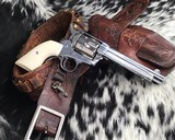 1899 Colt SAA, .45 Colt, 5.5 Inch Nickel, Ivory Grips - 20 of 24