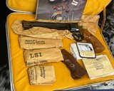 Dan Wesson Arms Revolver Mod. 15-2 VH,.38/.357 4 Barrel Cased Set, 2.5”, 4”,6”,8”, Vented Rib ,Bright Blued Finish,Unfired in Cased Set - 7 of 11