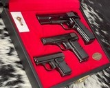Belgium Browning Cased 3 Pistol Set, NOS, Unfired - 5 of 18