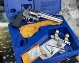 Smith and Wesson .460 XVR Cased 8 3/8 inch Revolver W/Rings LNIB - 1 of 19