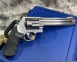 Smith and Wesson .460 XVR Cased 8 3/8 inch Revolver W/Rings LNIB - 8 of 19