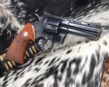 1971 Colt Python 4 inch, Blued - 2 of 24