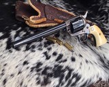 1924 Colt SAA, First Gen, .45 Colt, Ivory, - 10 of 25