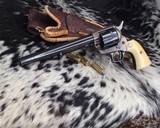 1924 Colt SAA, First Gen, .45 Colt, Ivory, - 3 of 25