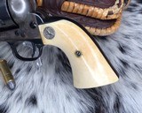 1924 Colt SAA, First Gen, .45 Colt, Ivory, - 18 of 25