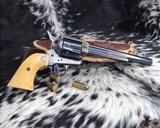 1924 Colt SAA, First Gen, .45 Colt, Ivory, - 16 of 25