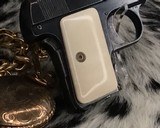 1908 Colt Pocket Hammerless pistol, .25 ACP, Made in 1921, Ivory Grips - 5 of 13