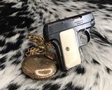 1908 Colt Pocket Hammerless pistol, .25 ACP, Made in 1921, Ivory Grips - 11 of 13