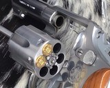 Smith and Wesson Stainless model 65-3, 3 inch Barrel, “The .357 Military and Police Heavy Barrel” Boxed - 3 of 15