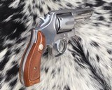 Smith and Wesson Stainless model 65-3, 3 inch Barrel, “The .357 Military and Police Heavy Barrel” Boxed - 8 of 15