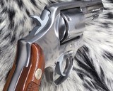 Smith and Wesson Stainless model 65-3, 3 inch Barrel, “The .357 Military and Police Heavy Barrel” Boxed - 4 of 15