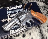 Smith and Wesson Stainless model 65-3, 3 inch Barrel, “The .357 Military and Police Heavy Barrel” Boxed - 9 of 15