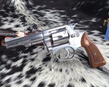 Smith and Wesson model 63 no-dash, Kit Gun Stainless .22 LR, 4 inch Boxed - 5 of 14
