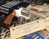 Smith and Wesson model 63 no-dash, Kit Gun Stainless .22 LR, 4 inch Boxed - 4 of 14