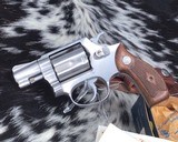 Smith and Wesson model 60 No-dash ,Stainless Chiefs Special, boxed - 1 of 19