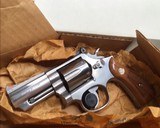 Smith &Wesson 66-3, Three inch, Combat Magnum Stainless, boxed - 15 of 21
