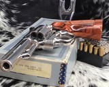 Smith and Wesson 19-4, The .357 Combat Magnum, Nickel, boxed - 2 of 12