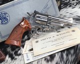 Smith and Wesson 19-4, The .357 Combat Magnum, Nickel, boxed - 9 of 12