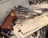Smith and Wesson 19-4, The .357 Combat Magnum, Nickel, boxed - 1 of 12