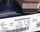 Smith & Wesson 66-2 , .357 Combat Magnum Stainless. 2.5 Inch ,boxed - 11 of 11