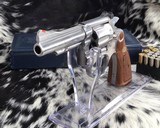 Smith & Wesson .38 Combat Masterpiece Stainless LNIB - 10 of 13