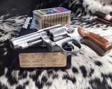 Smith & Wesson model 650 no-dash, The .22 Magnum Rimfire Service Kit Gun Stainless, Two Cylinders - 6 of 15