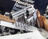 Smith & Wesson model 650 no-dash, The .22 Magnum Rimfire Service Kit Gun Stainless, Two Cylinders - 12 of 15